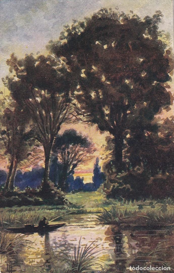 Cartoline: Paysage par Hingres / n&ordm; 1047 Polychrome Artistic Series - Edition SID