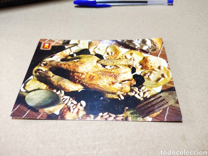 Postal pollo asado estilo catal&aacute;n
