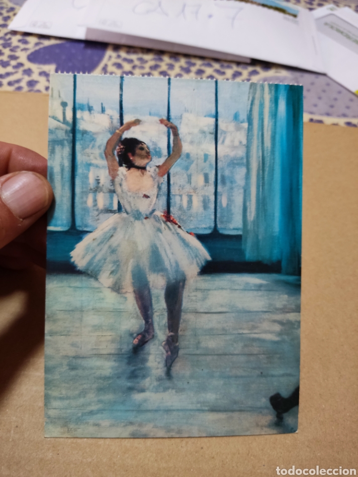 Postales: Postal Edgar degas,arte - Foto 1