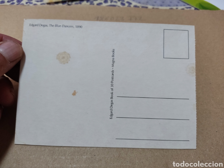 Postales: Postal Edgar degas - Foto 2