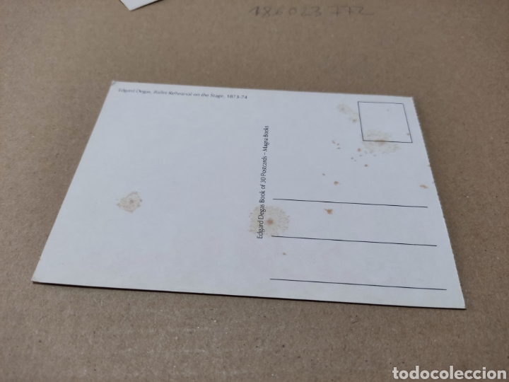 Postales: Postal Edgar degas arte - Foto 2