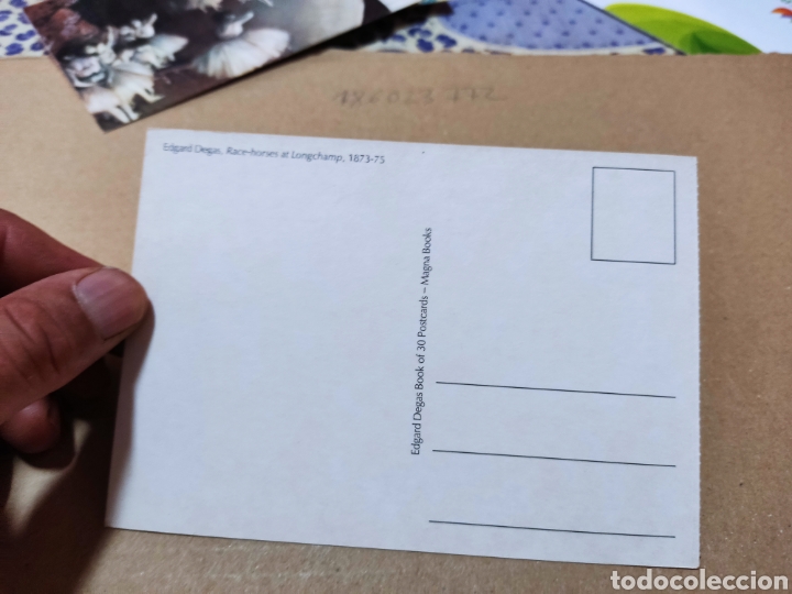 Postales: Postal arte Edgar Degas - Foto 2