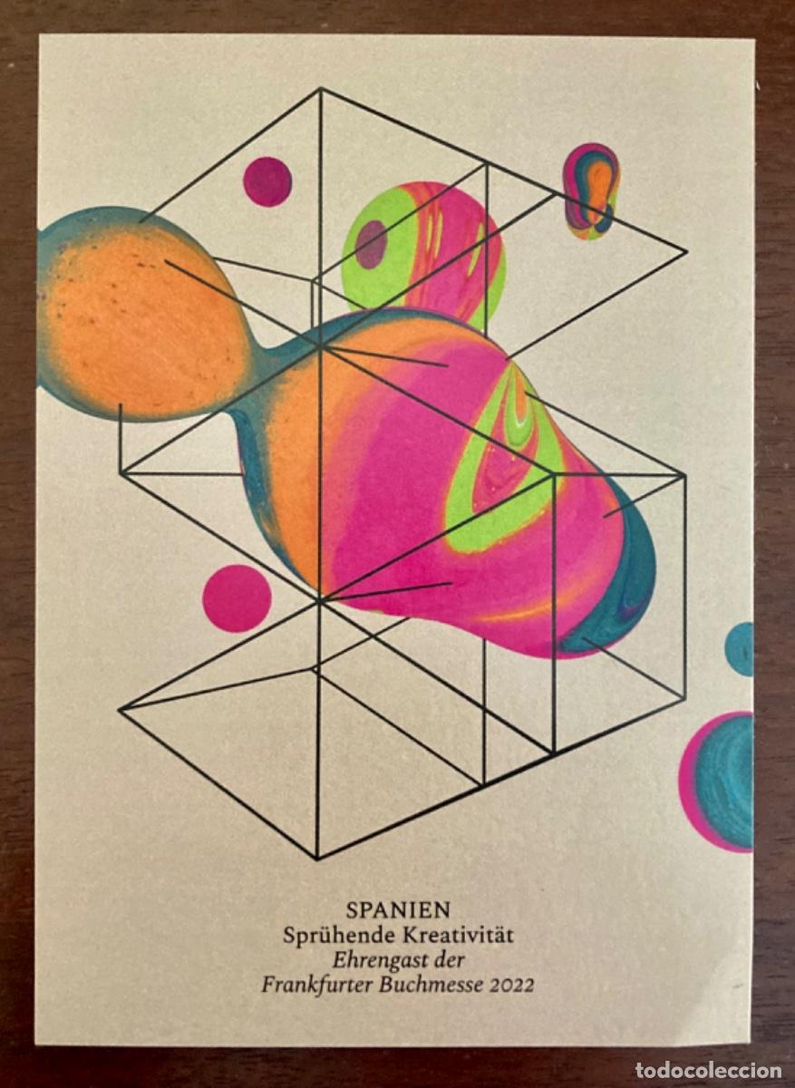Postales: Postal Feria del Libro de Frankfurt 2022 - Foto 1