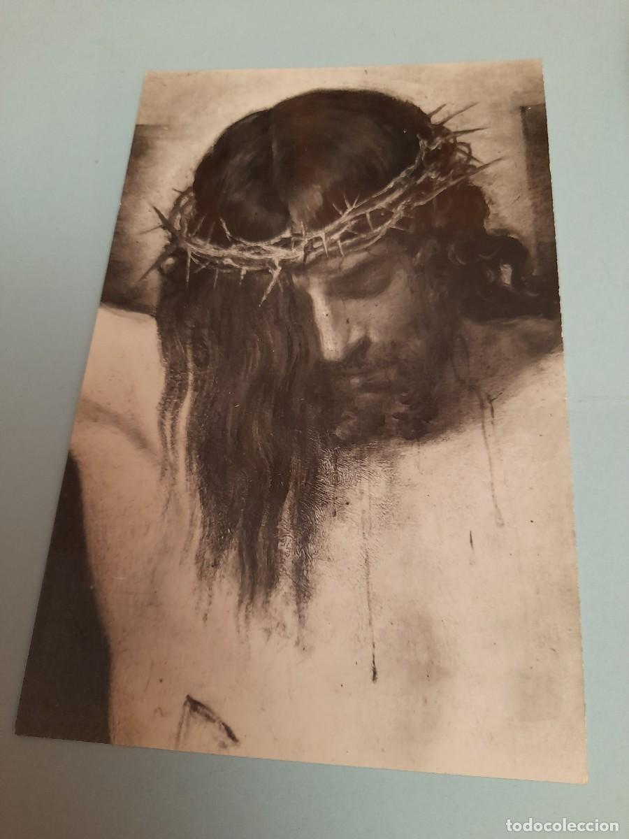 Postales: Postal Cristo de Vel&aacute;zquez, Museo del Prado. Fragmento. Sin circular.