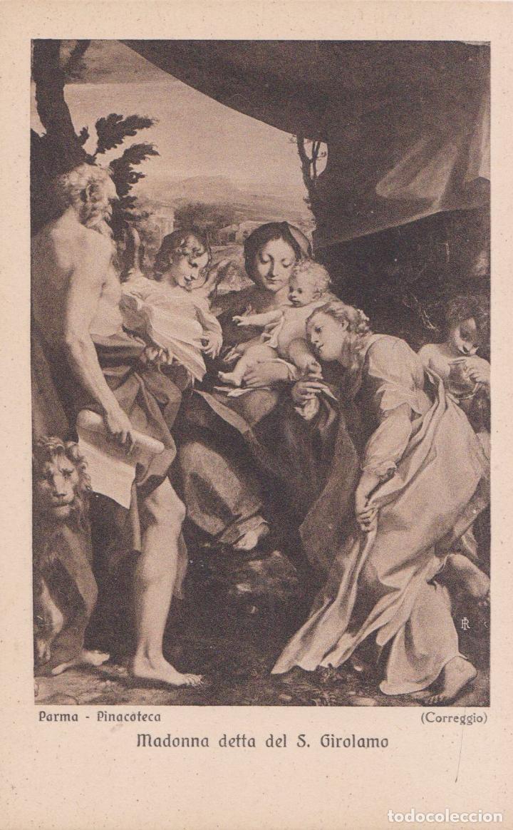 Postales: POSTAL DE LA OBRA DE CORREGGIO, MADONNA DETTA DEL S.GIROLAMO &ndash; EDIT.BRUNNER & Co. 15887 - S/C