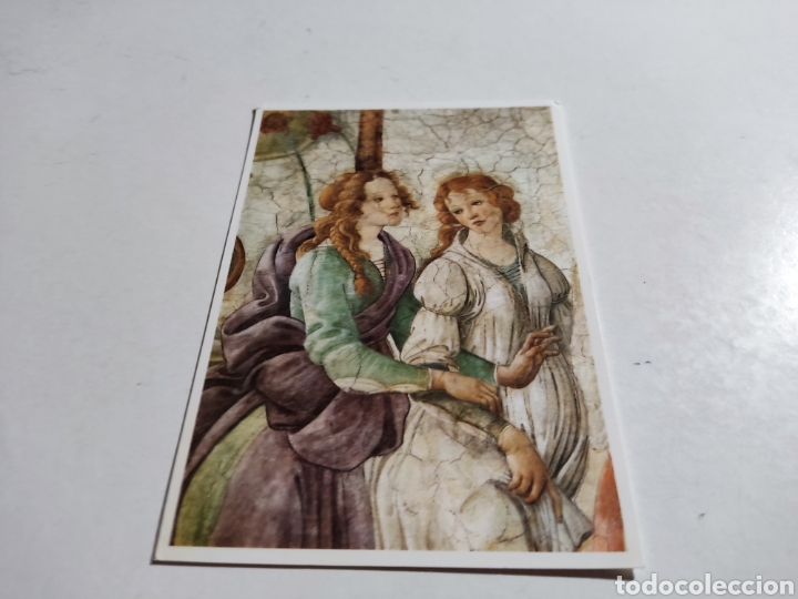 Postal museo Louvre,botticelli