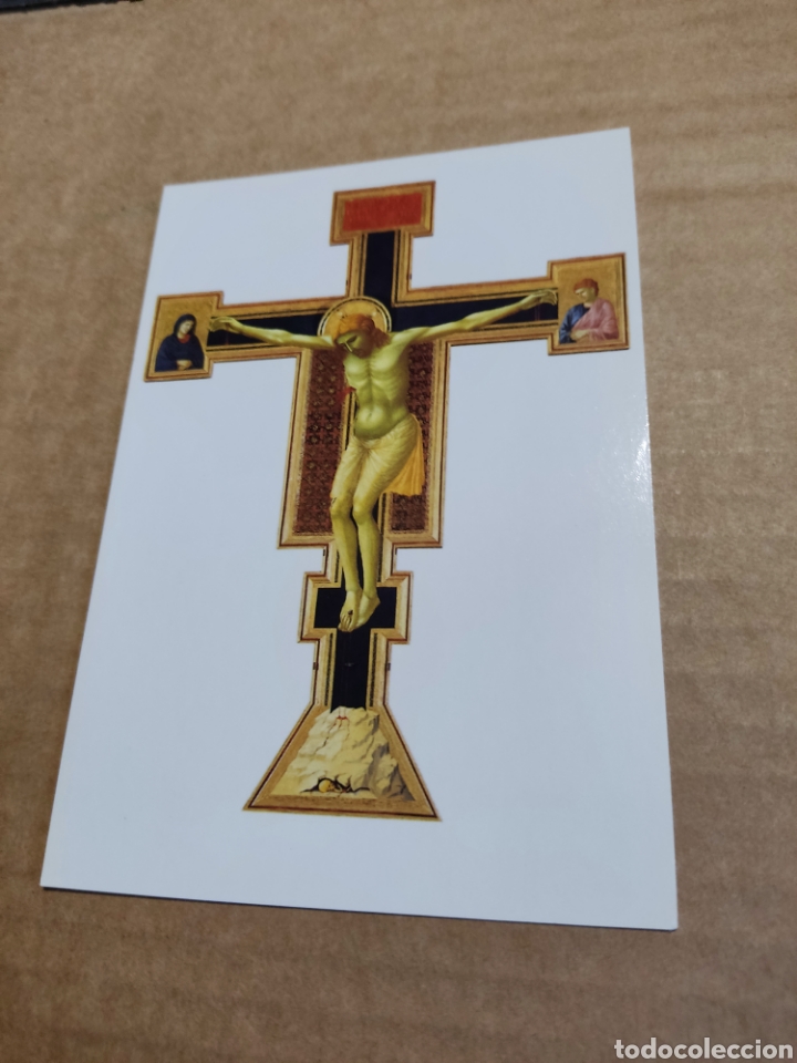 Postales: Postal arte Firenze crucificado - Foto 1