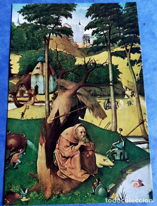 Postales: Tarjeta Postal N&ordm; 2049 EL BOSCO Tentaciones de San Antonio, Museo del Prado 1972