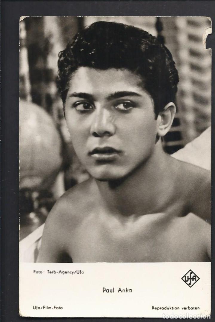 Postales: Tarjeta postal actor. Paul Anka - Foto 1