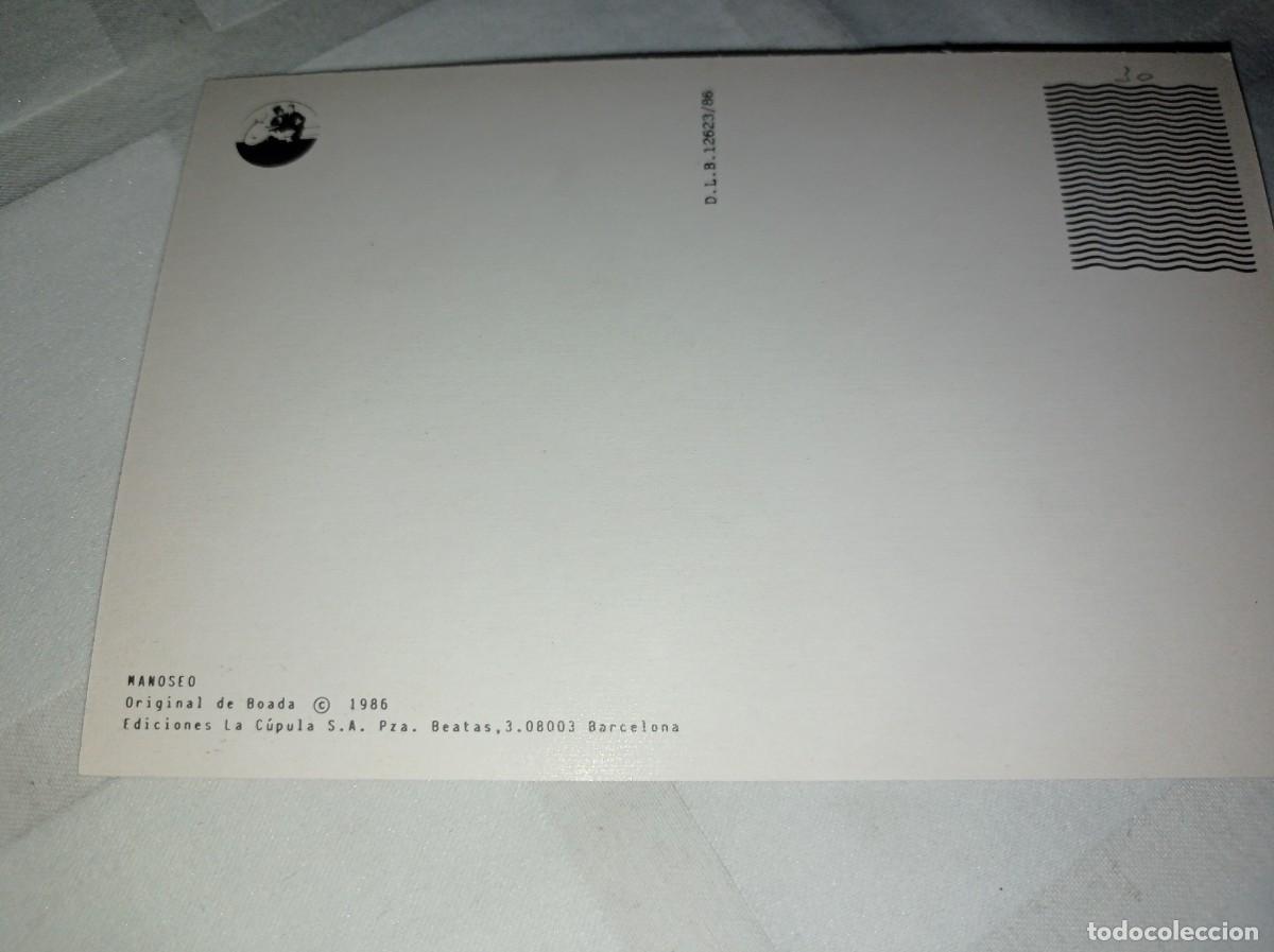 Postales: POSTAL MANOSEO, ORIGINAL DE BOADA, ED. LA CUPULA SIN CIRCULAR REF. UR MES 3 G - Foto 2