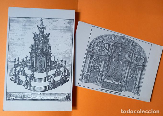 Postcards: Lazarus Gomez delineavit: Genealog&iacute;a de Carlomagno y altar sin identificar
