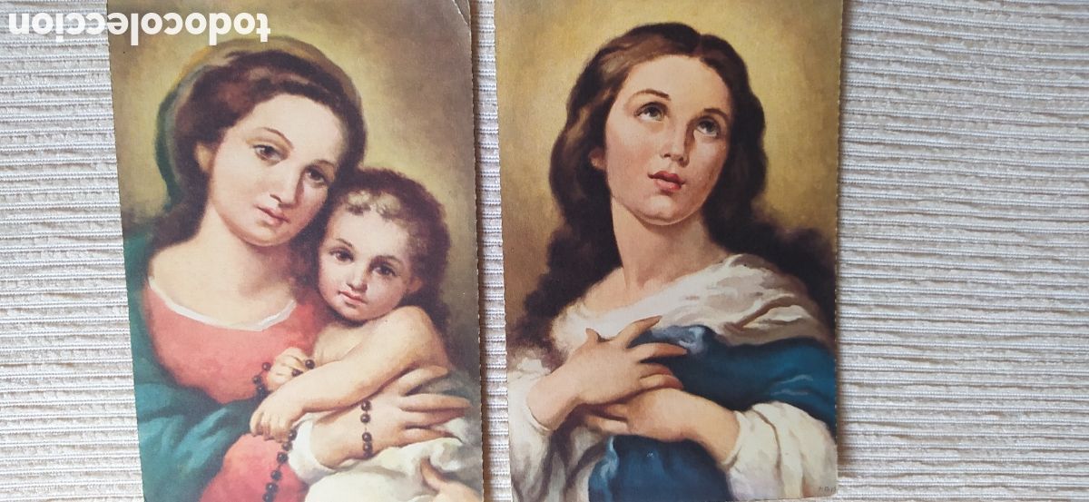 Cartes Postales: ANTIGUAS ESTAMPAS DE V&Iacute;RGENES DE MURILLO