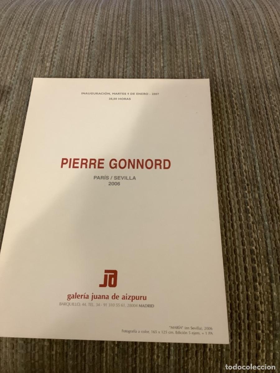 Postales: Tarjeta exposici&oacute;n de Gonnord - Foto 1