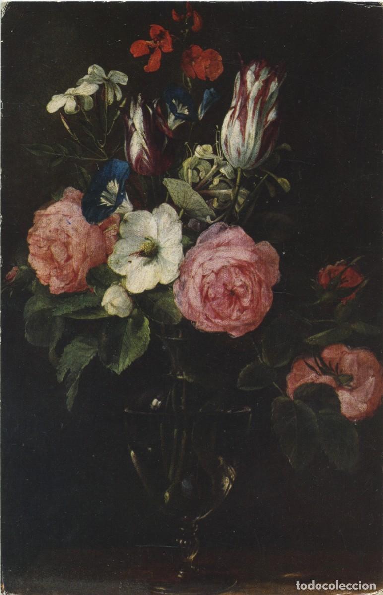 Postales: N&ordm; 1426-MUSEO DEL PRADO. Florero. Brueghel de Velours. Sin circular. EDICIONES ART&Iacute;STICAS OFFO