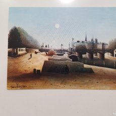 Cartoline: POSTAL FRANCIA PARIS - ROUSSEAU - VUE DE L'ILLE SAINT LOUIS - SIN CIRCULAR