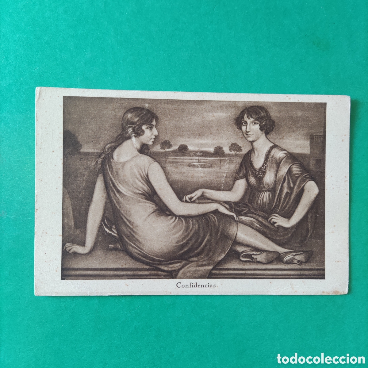 Cartoline: Postal JULIO ROMERO TORRES. Confidencias.