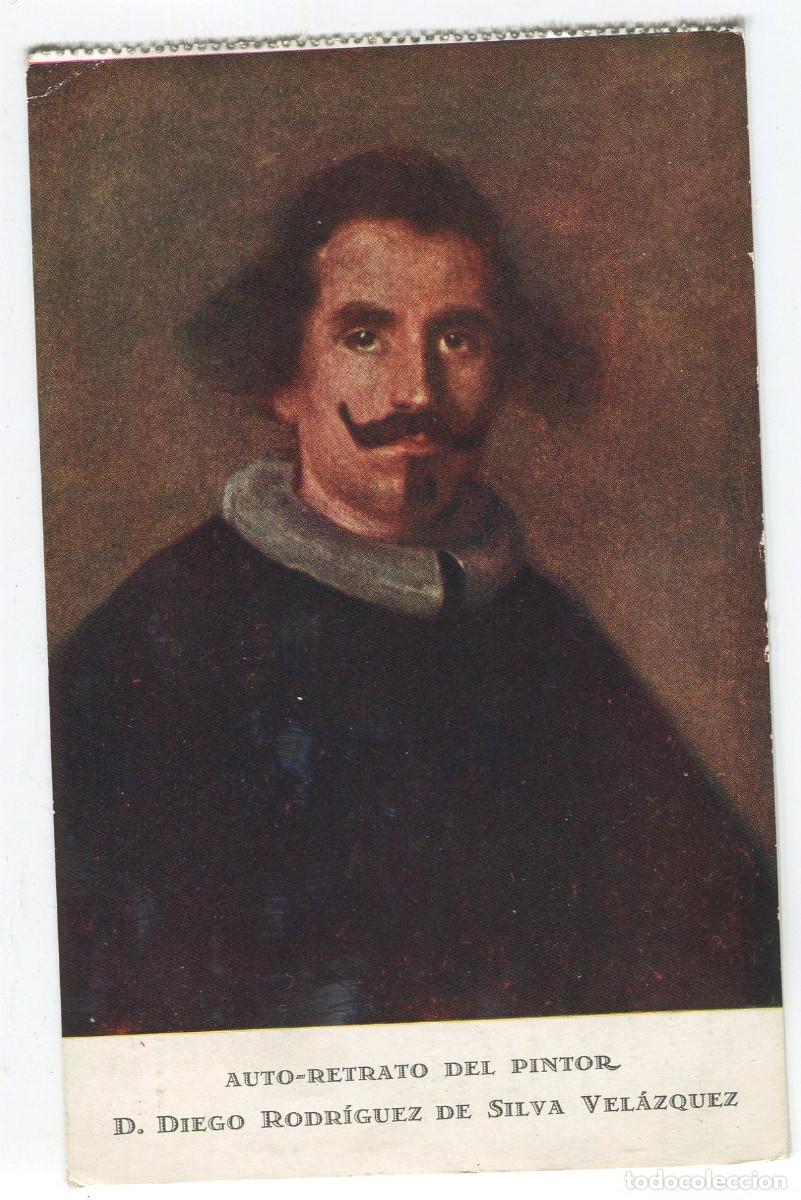 Postales: Postal antigua del Museo del Prado. Autoretrato de Diego Rodriguez de Silva Vel&aacute;zquez