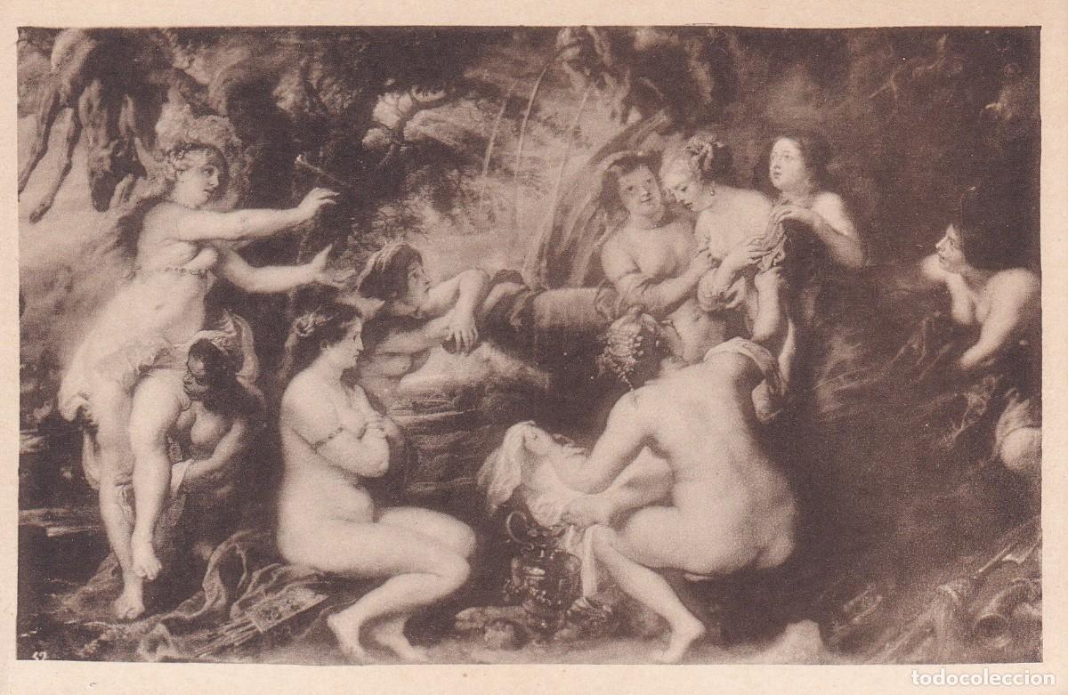 Postales: MUSEO DEL PRADO - RUBENS. DIANA Y CALIXTO - Foto 1