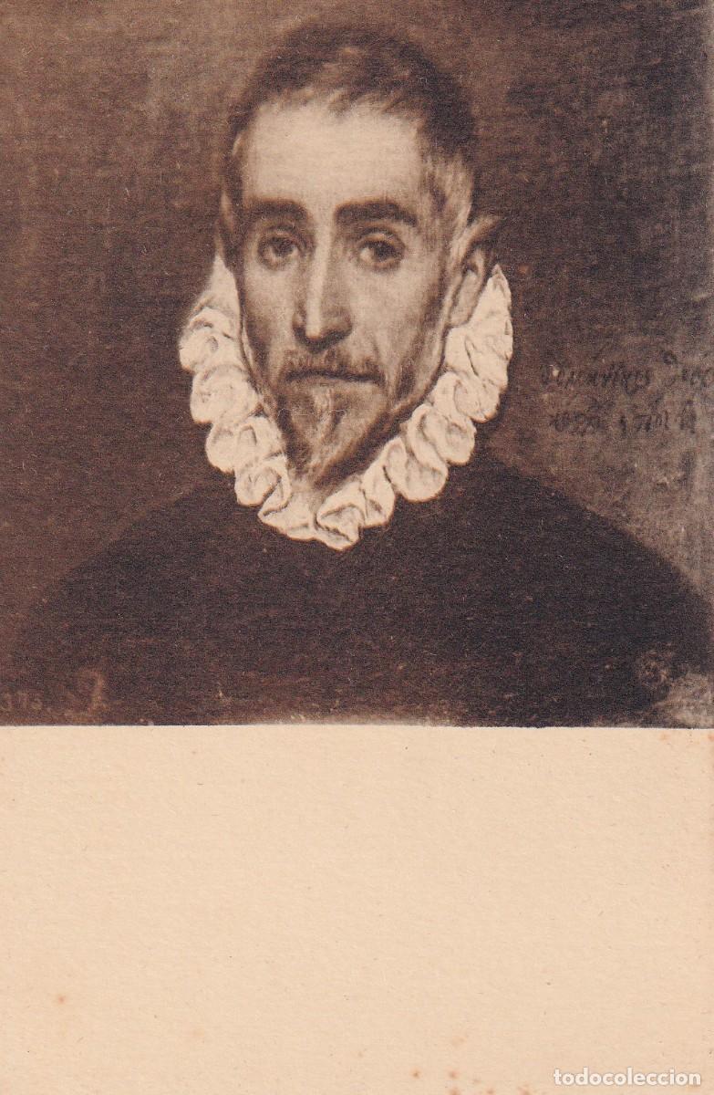 Postales: MUSEO DEL PRADO - GRECO. RETRATO DE HOMBRE
