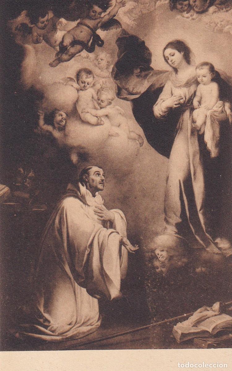 Postales: MUSEO DEL PRADO - MURILLO. SAN BERNARDO - Foto 1