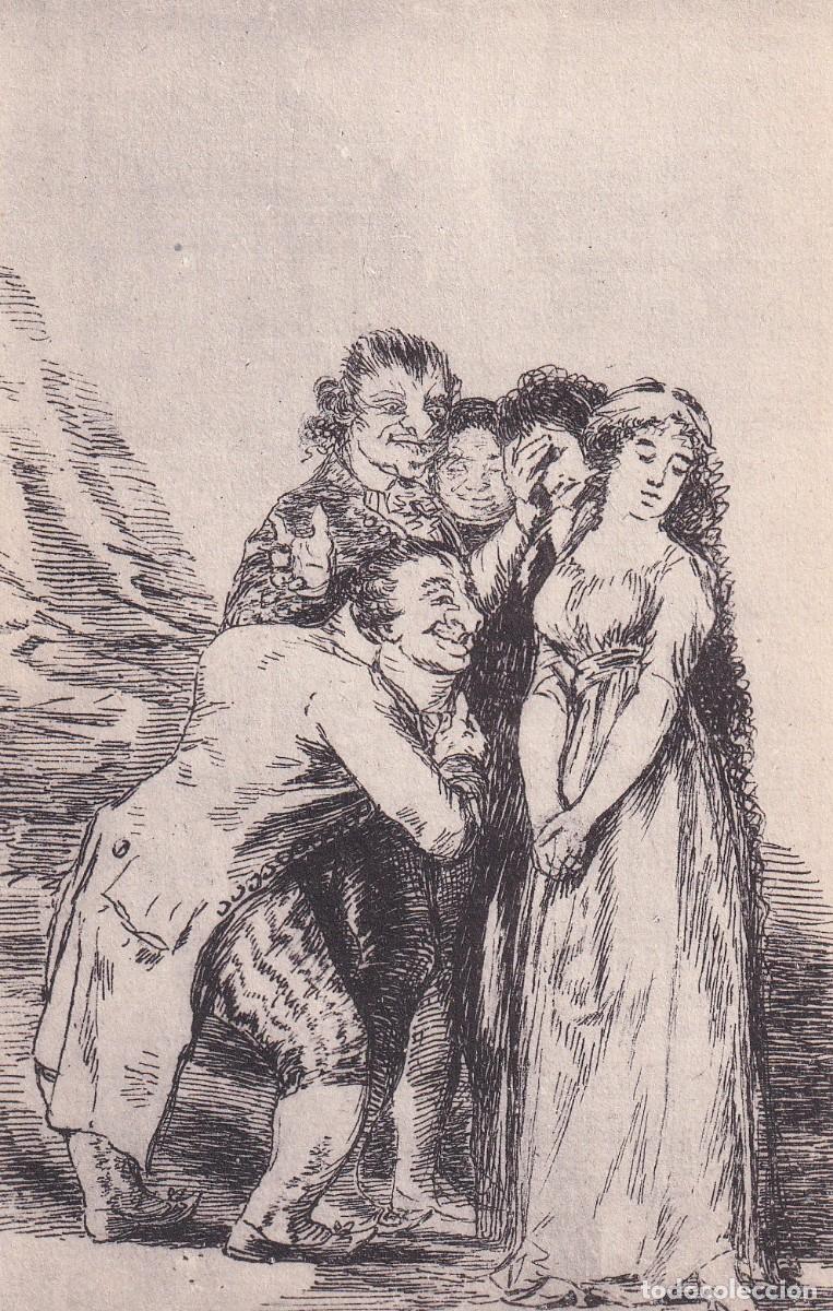 Postales: MUSEO DEL PRADO - GOYA. QUE SACRIFICIO - Foto 1