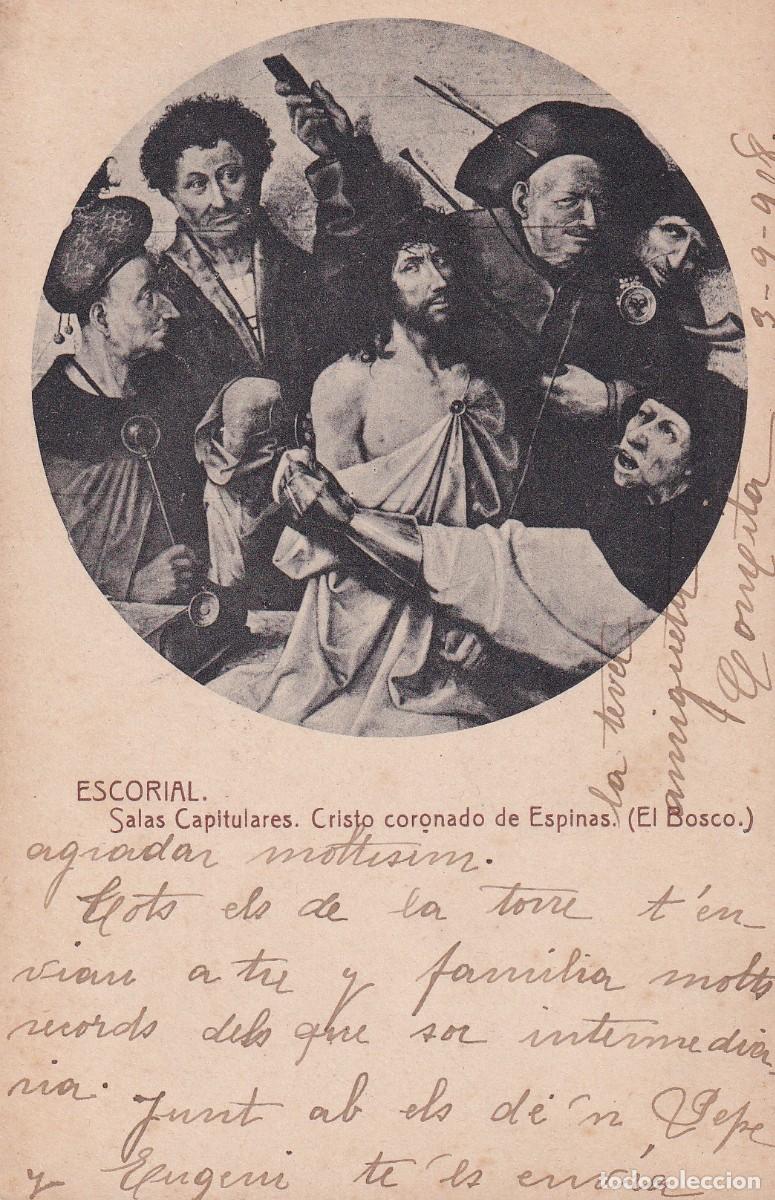 Postales: EL ESCORIAL - EL BOSCO. CRISTO CORONADO DE ESPINAS - Foto 1