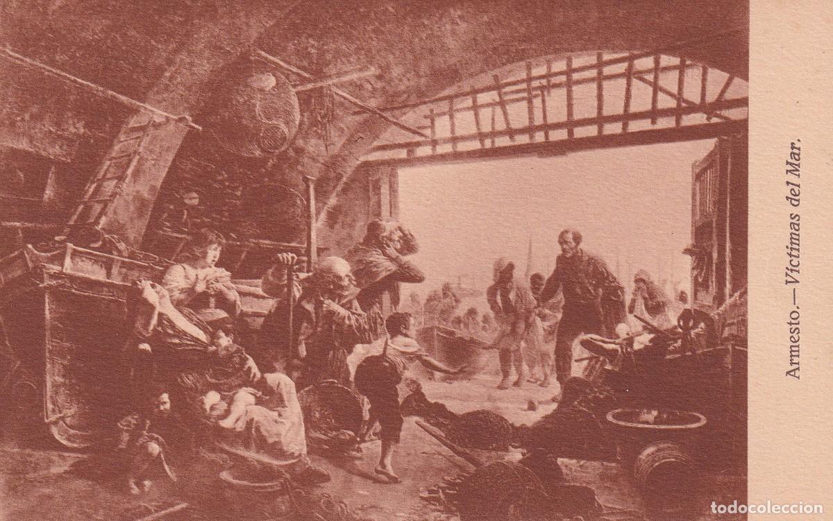 Postales: ARMESTO. V&Iacute;CTIMAS DEL MAR - Foto 1