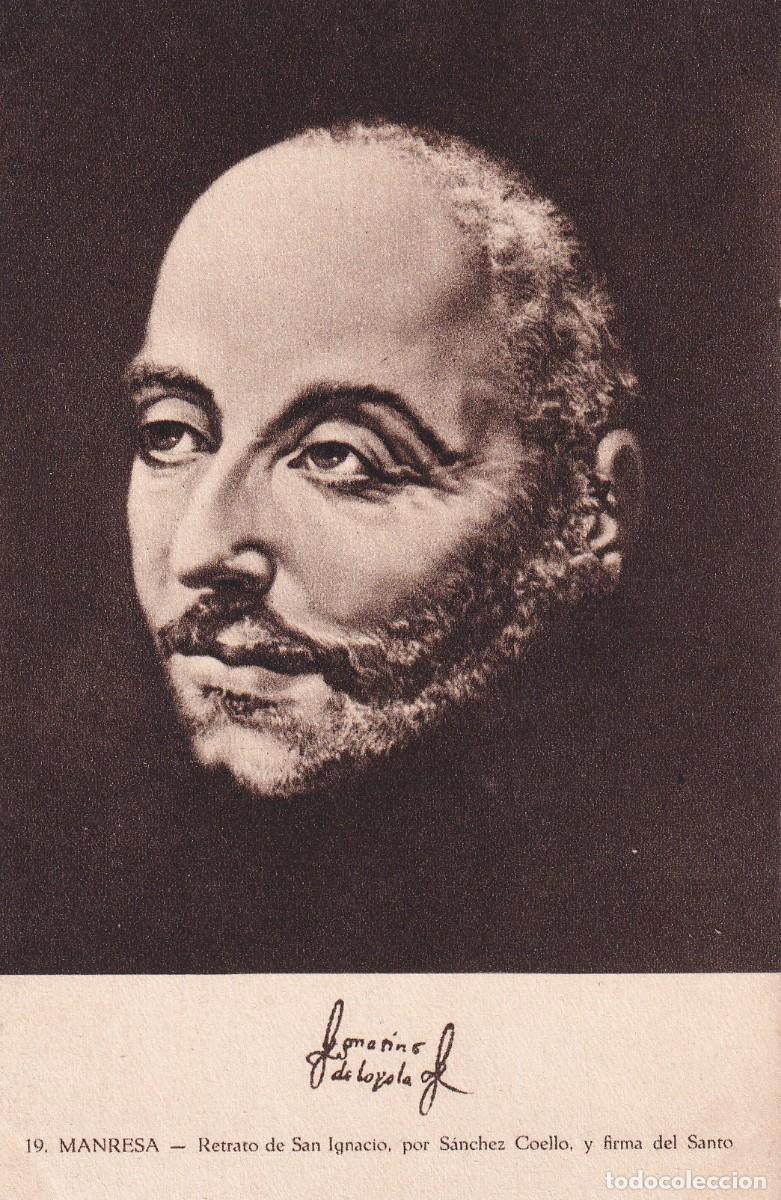 Postales: MANRESA - RETRATO DE SAN IGNACIO - Foto 1