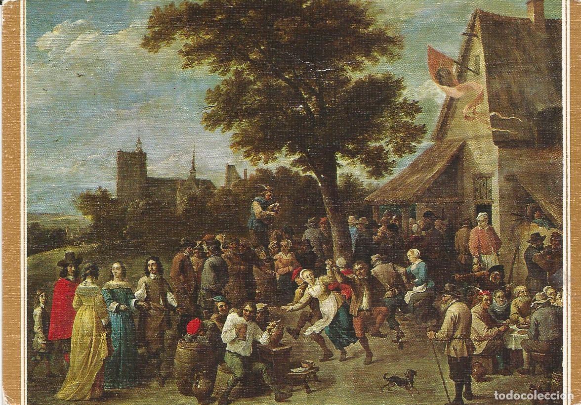 Postales: [POSTAL] Teniers II (1610 - 1690) - Fiesta aldeana. Museo del Prado (circulada)