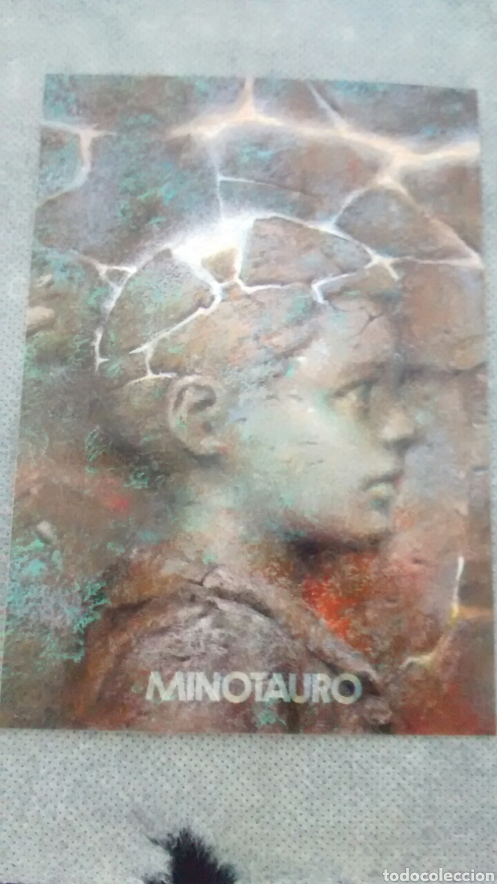 Postales: POSTAL PUBLICITARIA, MINOTAURO EDITORIAL. A&Ntilde;OS 80. SIN CIRCULAR (A2)