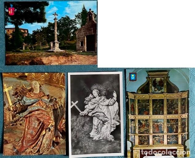 Postales: LOTE 4 POSTALES SANTA MARIA DEL MIRACLE SOLSON&Egrave;S - Foto 1