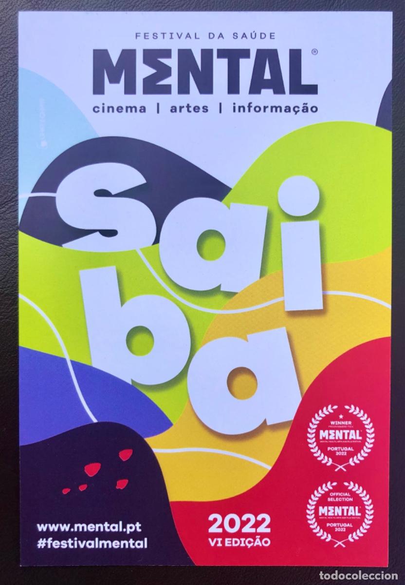 Postales: Flyer Tipo Tarjeta Postal Cine MENTAL - FESTIVAL DE SA&Uacute;DE 2022