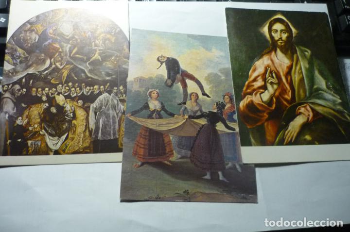 lote postales pinturas