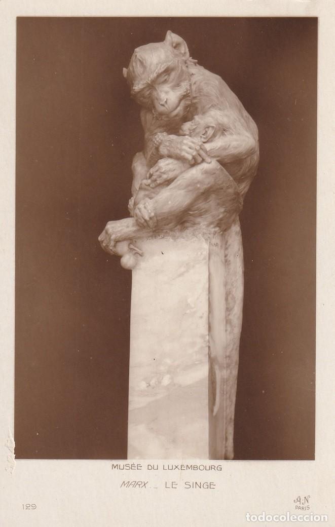 Postales: 129 Marx - Le singe / Mus&eacute;e du Luxembourg - Foto 1