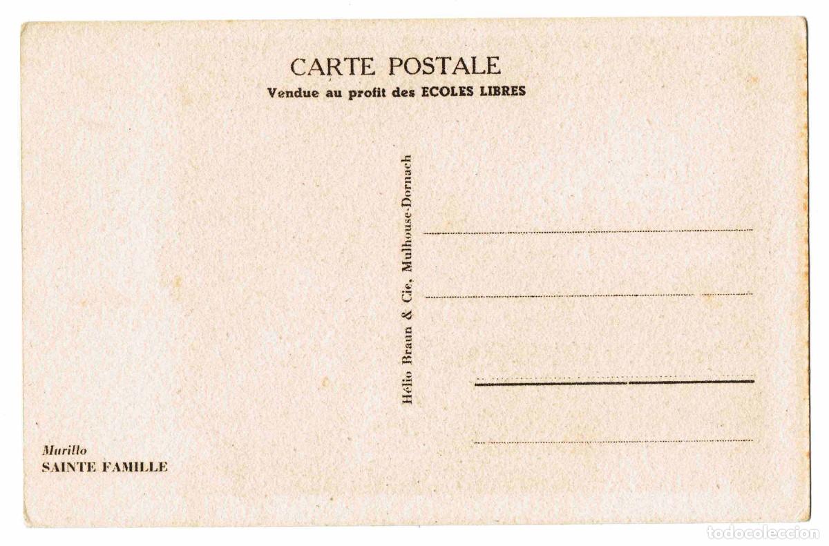 Postales: ECOLES LIBRES - Murillo - Sainte Famille. - Foto 2