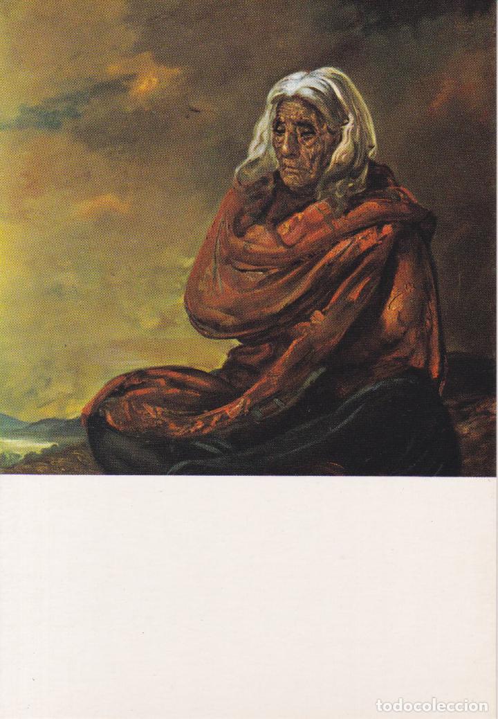 Postkarten: POSTAL DE LA OBRA DE KRISTIAN KREKOVIC, MUJER INDIA,LAGO TITICACA - ESCUDO DE ORO N&ordm;1214 - S/C