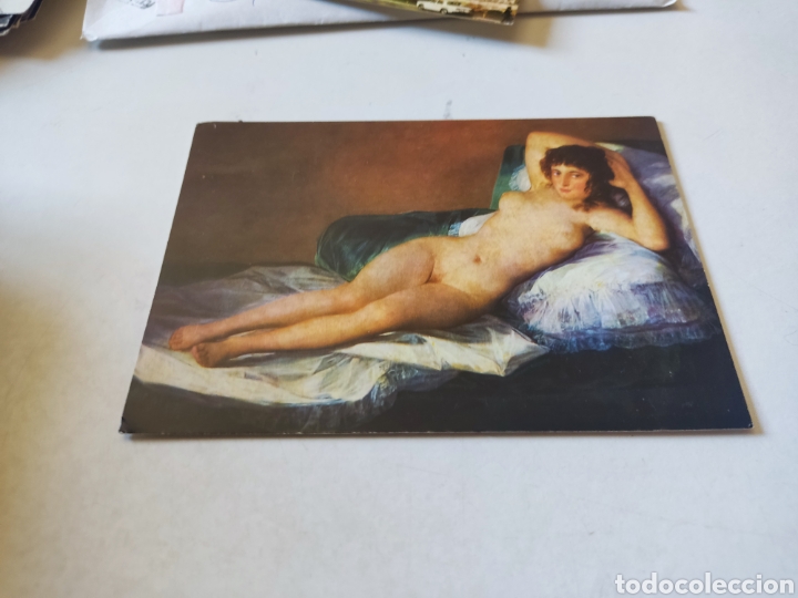Postales: Postal museo del Prado la maja desnuda, Goya - Foto 1