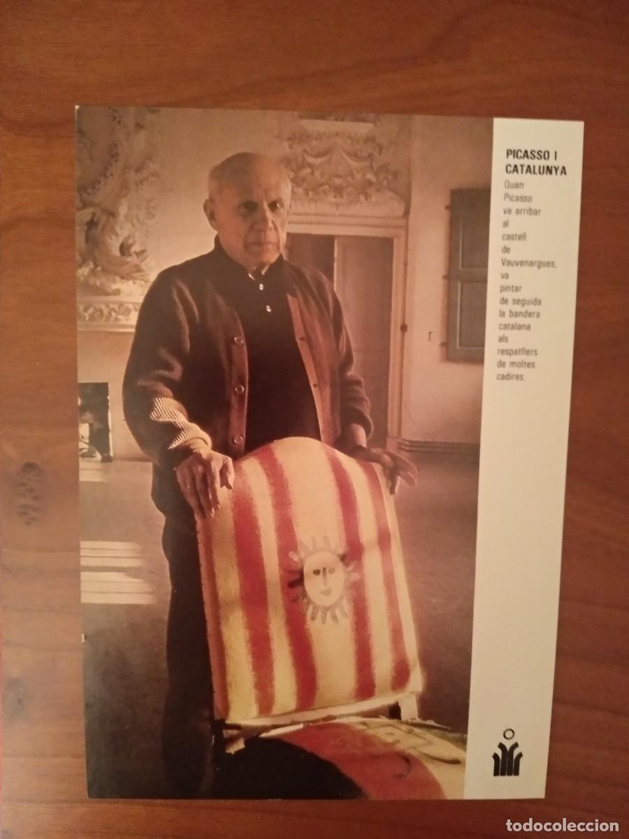 Postales: Dues postals de PICASSO i CATALUNYA - Foto 2