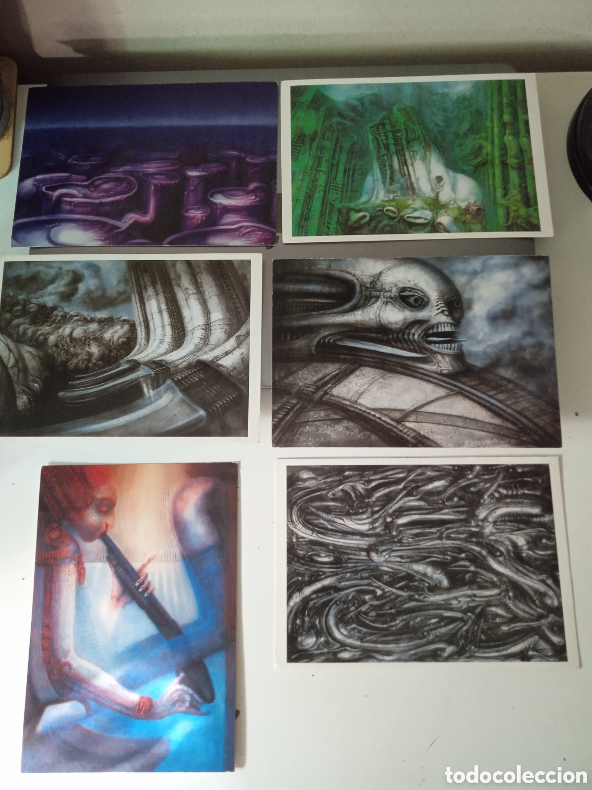 Cartes Postales: Lote de 6 postales de H.R.Giger