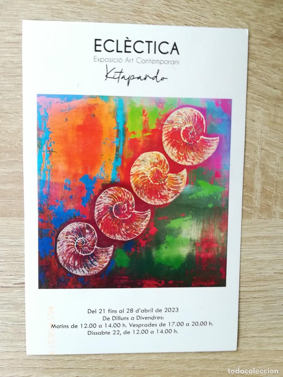 Postais: POSTAL, ECL&Egrave;CTICA, EXPOSICI&Oacute; D'ART CONTEMPORANI, KITAPARDO - TAVERNES BLANQUES - A&Ntilde;O 2023.