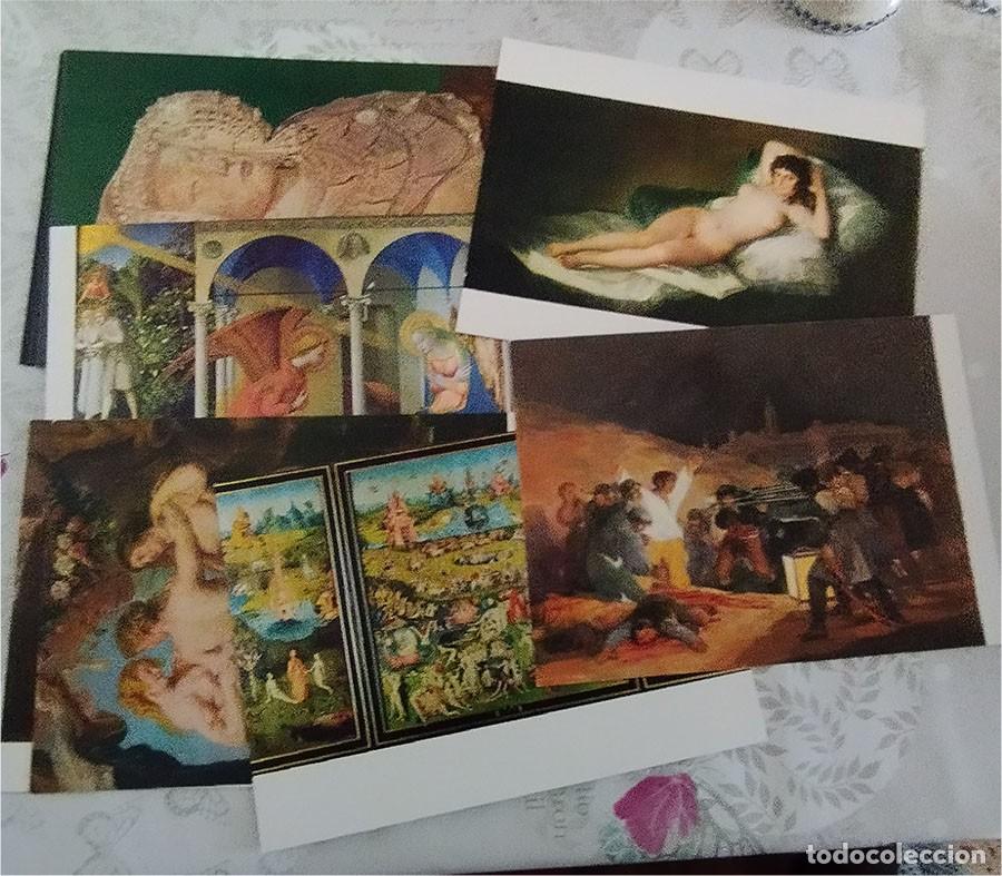 Postales: GRANDES CUADROS DEL MUSEO DEL PRADO LOTE DE 10 POSTALES / 21/15 CM/ FOTOCOLOR DOMINGO RAMOS