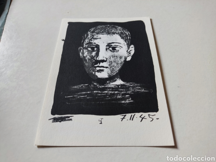 Postales: Postal Pablo Picasso,knabenkopf - Foto 1