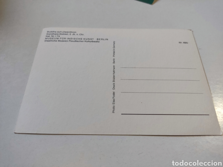 Postales: Postal arte Buddha auf Lowenthron - Foto 2