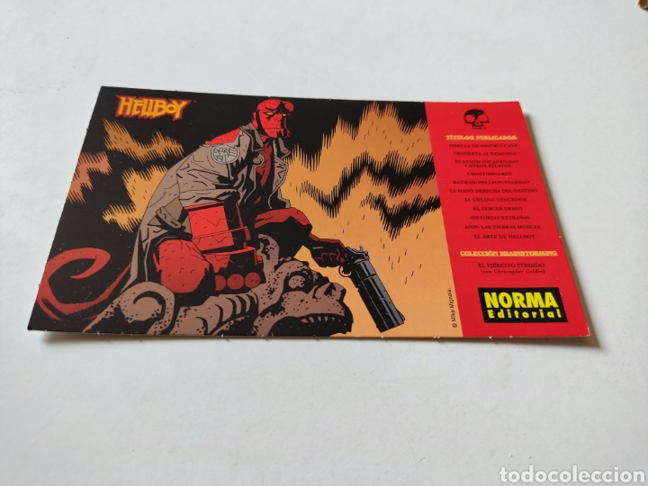 Postales: Postal HELLBOY , c&oacute;mic Norma - Foto 1