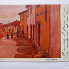 Postales: P-10652. A. CARDUNETS. REPRODUCCION CUADRO.PRO PATRIA SOCORRO VICTIMAS DEL RIF. 1910.FIRMADA ARTISTA