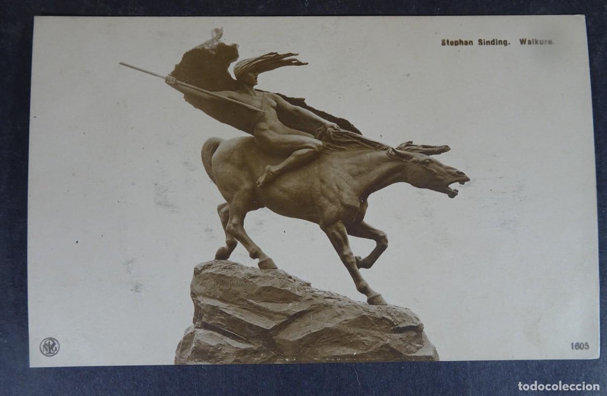 Postales: ANTIGUA POSTAL CPA, ARTE, ESCULTURA, VER FOTOS