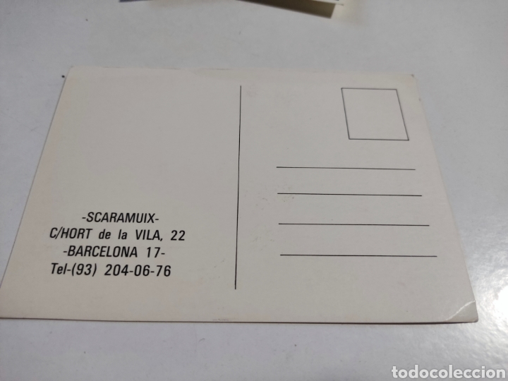 Postales: Postal SCARAMUIX, BARCELONA - Foto 2