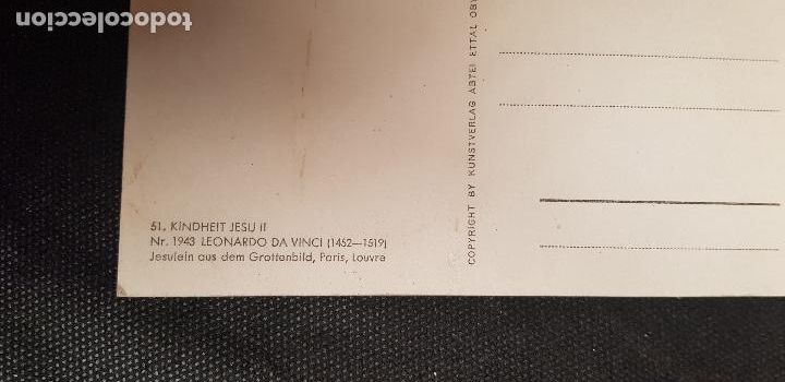 Postales: LEONARDO DA VINCI - Foto 2