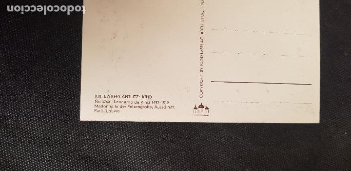 Postales: LEONARDO DA VINCI - Foto 2