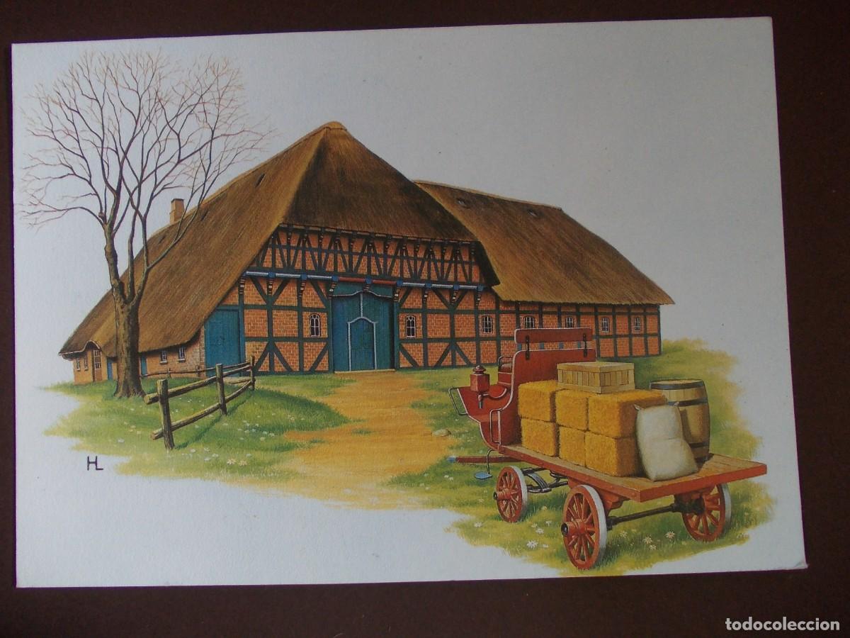 Postkarten: Postal Grusskarten Verlang Deutsch ALLG-N- 13 Serie Casa,Graneros Lise Hoff - Finca en Stapelholmer